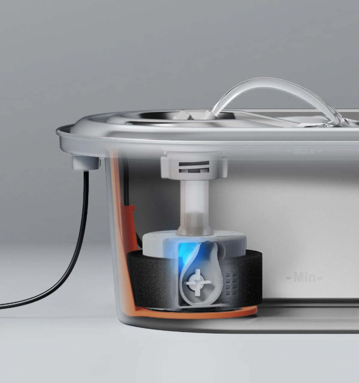 Stainless Steel/Rainbow Replacement Pump - Image 4