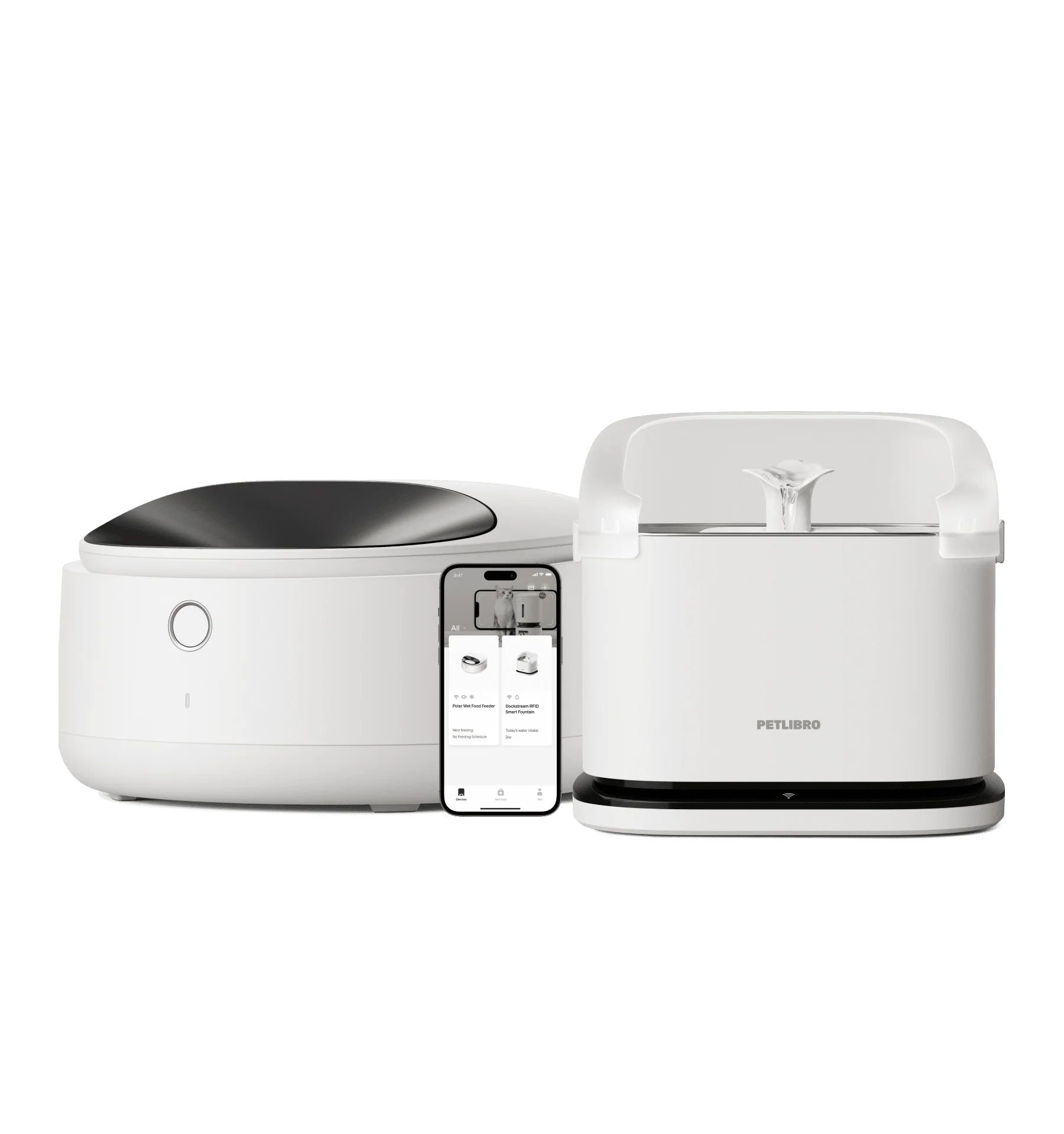 Polar Wet Food Feeder & RFID Smart Fountain Bundle - Image 8