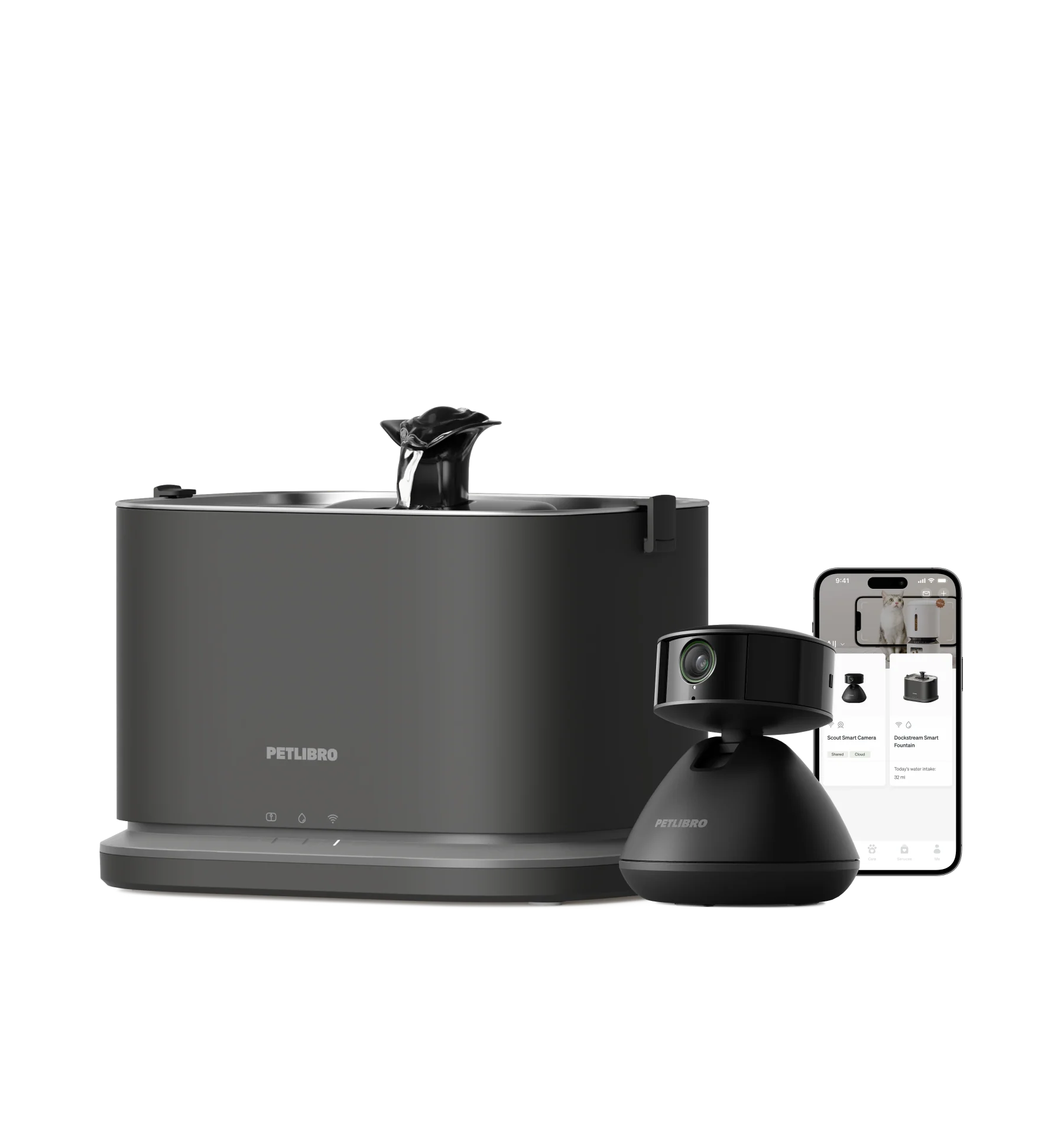 Scout Smart Camera & Dockstream 2 Smart Fountain - Image 3